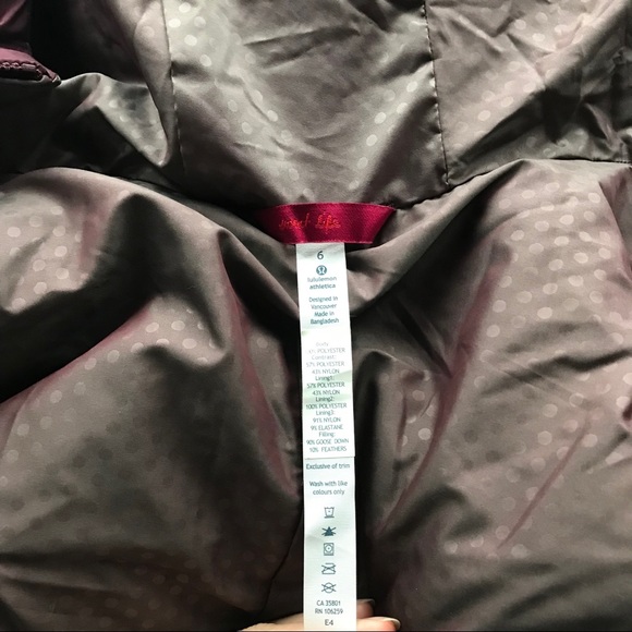 NWT Lululemon Chilly Chill Down Vest - Picture 4 of 6